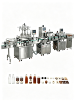 Machine de remplissage de jus en sachets de petite taille pour les packs stick de liquides de 10 ml à 200 ml avec scellage et découpe automatiques pour les produits de vente au détail
