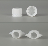 Kit de bec verseur et bouchon en plastique PE de 16 mm, compatible avec les aliments, pour sachets de recharges de boissons et de liquides alimentaires