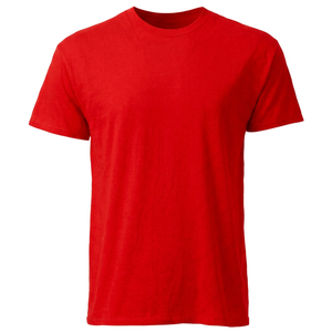 เสื้อยืดคอกลมแขนสั้นผู้ชาย ผ้าฝ้าย 100% 120 กรัม ระบายอากาศได้ดี เป็นมิตรกับสิ่งแวดล้อม ป้องกันรอยยับ ป้องกันการเป็นขุย ป้องกันการหดตัว ทรงปกติ - Product Image 4