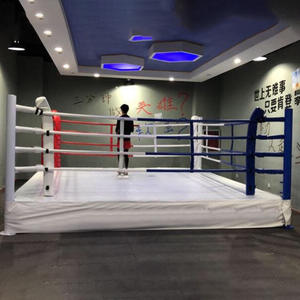 Usine directement vendre couleur personnalisée Gym compétition Kickboxing formation MMA combat anneau Cage Table de boxe avec hauteur - Product Image 5