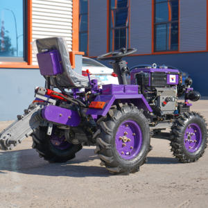 Obstgarten-Rotationsfräse Unkrautbekämpfung Kleiner Radtraktor Leistungsstarker Landwirtschaftlicher Traktor - Product Image 3