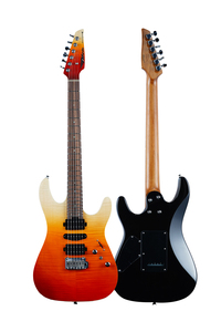 Arce flameado de alta calidad, guitarra eléctrica colorida, <span class=keywords><strong>guitarras</strong></span> eléctricas - Product Image 4