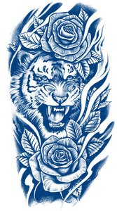 Herbal Juice Temporary <b>Tattoo</b> Stickers Waterproof Eco Friendly <b>Paper</b> Long Lasting Body Art 2 Weeks - Product Image 4