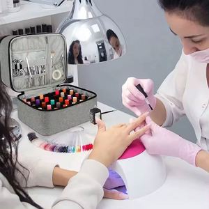 Free Sample Factory Custom <b>Nail</b> <b>Polish</b> <b>Storage</b> Bag Cosmetic Holder Case <b>Nail</b> Brush <b>Polish</b> Organizer - Product Image 6
