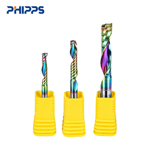 HRC45 HRC55 3mm 3.175 4mm 6mm 1 Flute DLC Coated <strong>Carbide</strong> Endmill Cutter Single Flute <strong>End</strong> <strong>Mill</strong> for Aluminum - Product Image 4