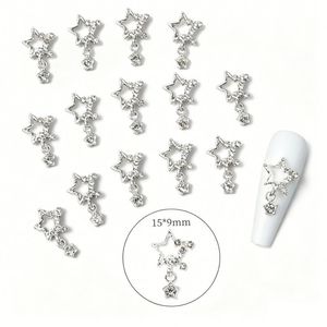 Fournisseur chinois : Accessoires de manucure DIY pour nail art, clous et rivets punk dorés en boîte à 6 compartiments - Product Image 5