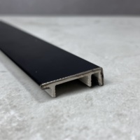 Plinthe en acier inoxydable architectural pour applications intérieures de luxe