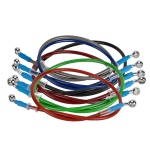 Manguera de Freno Hidráulica Universal de Acero Inoxidable para Motocicleta, Cable de 400mm-2200mm para Modelos Suzuki, Kawasaki, <span class=keywords><strong>Yamaha</strong></span> y Honda - Product Image 4