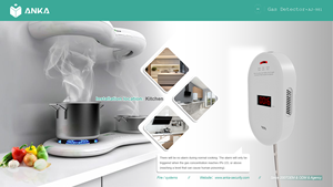 Padrão interconectado sem fio do <span class=keywords><strong>CE</strong></span> <span class=keywords><strong>EN50194</strong></span> do <span class=keywords><strong>detector</strong></span> do gás natural do <span class=keywords><strong>detector</strong></span> 220V do gás - Product Image 5