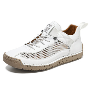 <span class=keywords><strong>Zapatillas</strong></span> de deporte de malla transpirable de verano transfronterizo para hombres y mujeres para <span class=keywords><strong>Amazon</strong></span> Tallas grandes Casual al aire libre Color sólido Cierre sin cordones - Product Image 6