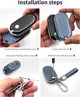 Housse de clé en TPU souple avancée pour Mercedes Benz 2022-2025 E/SL/CLE/GLC/EQE/EQS Classe S
