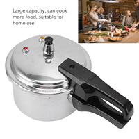 Nouvelle Cocotte-minute en Alliage d'Aluminium de 3 Litres, Fond de 18 cm, Mini Cocotte-minute 3L pour Cuisinière à Gaz, Cocotte-minute en Alliage d'Aluminium 3L