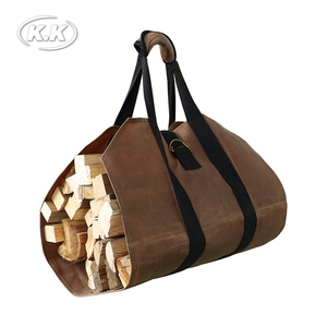 Borsa Porta Legna Kawagebo Kamp (KK) 95 X 46 cm in Tela per Stoccaggio Legna da Ardere e Trasporto Caminetto - Product Image 2