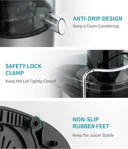 เครื่องสกัดน้ำผลไม้ 400W ขายส่งราคาโรงงาน ยอดขายดี พร้อมที่คั้นน้ำผลไม้ สแตนเลส CB CE 1 ลิตร - Product Image 3