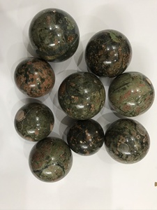 High Quality Natural Rhyolite Gemstone Spheres Healing Reiki <b>Crystal</b> <b>Balls</b> Meditation Spiritual Decor Wholesale Bulk Premium - Product Image 3