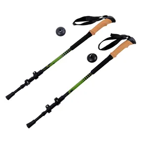 Wholesale High-quality Walking Sticks Quick Locking System Tourism Hiking Sticks