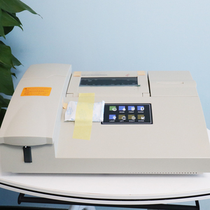 Analizador de Química veterinaria semiautomático con fácil operación de Windows para 12 análisis de sangre animal y características avanzadas de control de calidad - Product Image 6