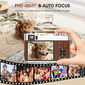 Caméra de cinéma numérique jetable professionnelle 48MP 4K film DSLR sans miroir avec chaussure chaude pour la <span class=keywords><strong>photographie</strong></span> - Product Image 3