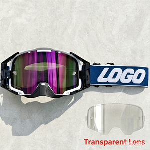 Nouvelles lunettes <span class=keywords><strong>LEATT</strong></span> de couleur, anti-buée, coupe-vent, avec verres toriques à monture intégrale, unisexe, Velocity 6.5 SNX Iriz, lunettes de moto tout-terrain - Product Image 3