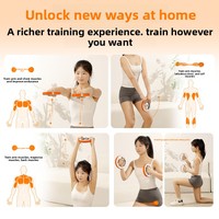 Haltères de musculation en acier inoxydable, résistance réglable, 12 lb, exercice à domicile, relaxation musculaire