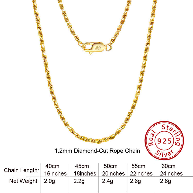 Chapado en oro de 18 quilates SC29-18K-1.2