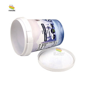 Bac à crème glacée de 530ml d'usine OEM tasse à yaourt PP de qualité alimentaire conteneur d'emballage alimentaire seau en plastique avec couvercle et couvercle inviolable - Product Image 3