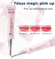 Gloss à lèvres magique rose 7 jours pour les lèvres foncées pour le maquillage permanent
