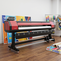 Imprimante jet d'encre grand format 2,5 m avec double tête d'impression, compatible encre solvant, pour la publicité extérieure – Approvisionnement direct usine