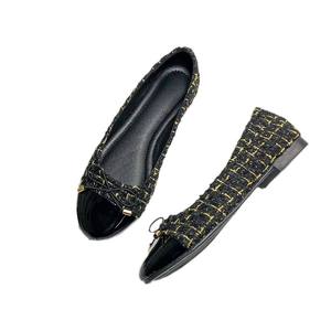 Zapatos de Mujer con Punta Redonda y Estampado Floral Pequeño, Estilo Verano 2025, Elegantes Bailarinas para Boda, Zapatos Versátiles para Dama - Product Image 5