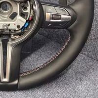 Volant de voiture sport en cuir pleine fleur SOON TODA pour BMW F07 F30 550i F10 F11 F15 F36 F20 F22 F25 F32 M3 M4 M5 X5 F30 F36