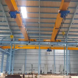 Warehouse Single Beam 5 Ton 10 Ton Lifting Weight Overhead Bridge Moving Crane