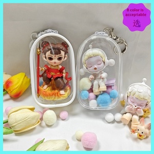 กระเป๋าพีวีซีใสแบบหนาสำหรับใส่เดินกระเป๋าทำมือกล่องปริศนาขนาดเล็กแบบแขวน - Product Image 3