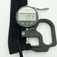 Bande élastique réglable de 50 mm 40 mm, douce, un côté brossé, cordon de serrage, bande élastique tissée pour vêtements de sport