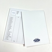 Bloc-notes personnalisé avec logo de taille différente A5 bloc-notes collant en papier blanc avec logo imprimé