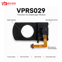 Motor Stepper VPRS029 Single P-Iris Phi19.6-20.26mm 2.6-3.3V untuk Pemantauan Kamera Keamanan Iris Aperture Motor Stepper Kompak