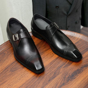 Chaussures de mariage pour hommes 2026, respirantes, souples, légères, sur mesure, en cuir véritable, à enfiler, pour le bureau et la carrière - Product Image 5