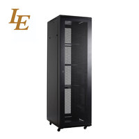 Armoire serveur industrielle robuste sur mesure en acier 19 pouces 42U pour centre de données et câblage réseau en stock