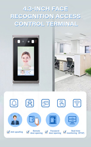 Free Software HTTP API 4.3inch RFID WiFi <strong>Face</strong> <strong>Recognition</strong> Access Control Smart <strong>Face</strong> <strong>Recognition</strong> <strong>Time</strong> <strong>Attendance</strong> Terminal - Product Image 2