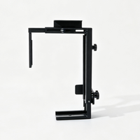 Support d'ordinateur HZJ-F1 noir, durable et robuste, facile à installer