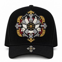 Casquette de baseball personnalisée avec broderie Old English, 5 panneaux, visière incurvée, style Dad Hat, streetwear urbain West Coast, vente en gros, faible MOQ