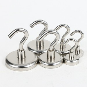 Gancio a ventosa in ferro elettroplaccato con forte adesivo magnetico, moderno, verniciato e serigrafato, per organizzazione cucina senza soluzione di continuità - Product Image 1