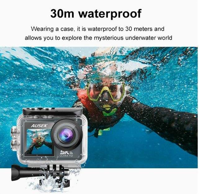 Hongdak New Factory 5k Sport Action Camera Sports Anti-Shake 4k Cycling Camera Recorder