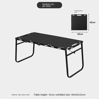 Table pliante moderne, légère et durable en acier inoxydable, mobilier de camping multifonctionnel pour pique-nique et camping