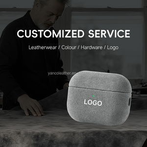 2025 nouveau produit étui airpod en cuir étui en cuir airpod de luxe étui en cuir pour <span class=keywords><strong>airpods</strong></span> Pro3 - Product Image 6