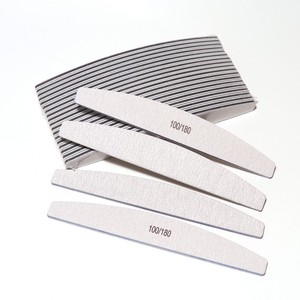 Limas de Uñas de <span class=keywords><strong>Espuma</strong></span> con Núcleo de Plástico de Varios Colores, Papel de Lija <span class=keywords><strong>Zebra</strong></span>, Logotipo Personalizado, Granos 80 100 150 180 240, Limas de Uñas Tipo Boomerang y Media Luna - Product Image 4