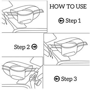 Accesorio interior de estante montado en coche de sombrero de vaquero de acero inoxidable duradero para camiones y furgonetas - Product Image 4