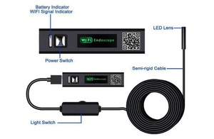 Boroscopio Inalámbrico de Alta Resolución 1200P con Sonda Externa para Maquinaria - Product Image 6