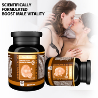 Capsules de ginseng et de croton pour la vitalité masculine, soutien immunitaire et gestion de l'énergie, gélules molles pour adultes, vente en gros