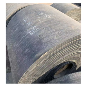 Eğimli malzeme taşıma için Chevron desen kauçuk konveyör bant, anti-atlama tasarımı 30-40 ° açı - Product Image 4