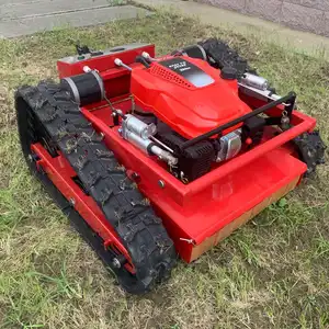 가솔린 유로 5 엔진 로봇 잔디 깍는 기계 절단 잔디 정원 기계 원격 제어 잔디 깍는 기계